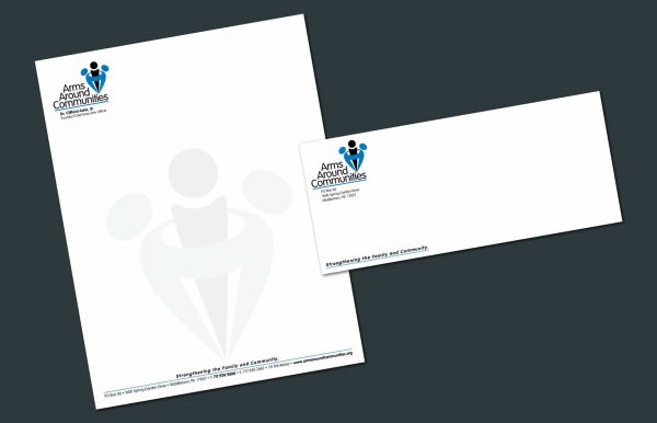 Arms Around Communities Stationery