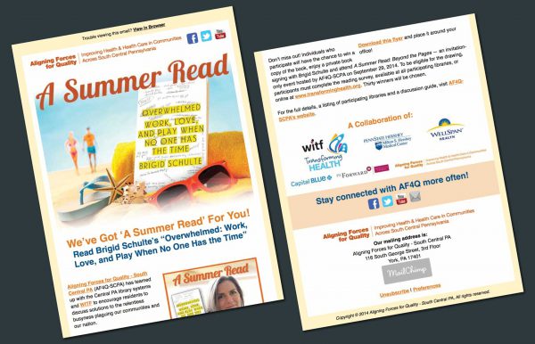 AF4Q A Summer Read Email Invitation