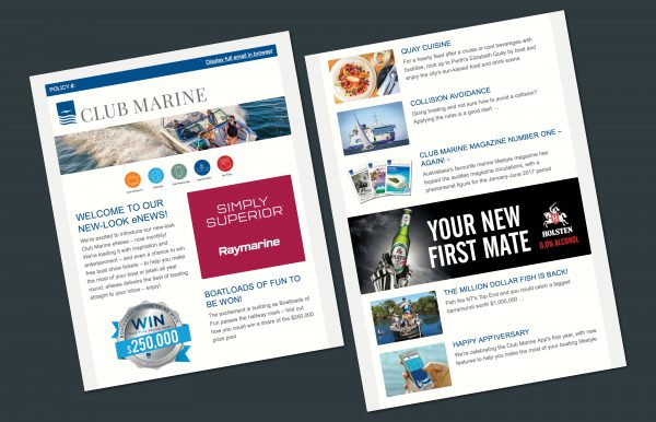 Club Marine Email Newsletter - 01