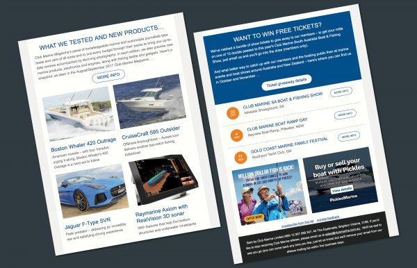 Club Marine Email Newsletter - 02