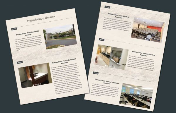 Centurion Construction Group Website - 03