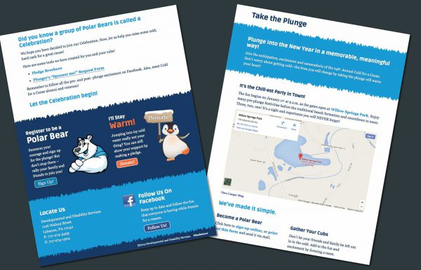 Cold For A Cause Website - 02