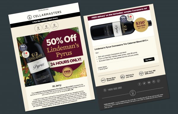 50% Off Lindeman’s Pyrus Email