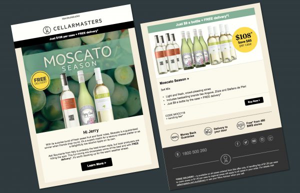 Moscato Season Email