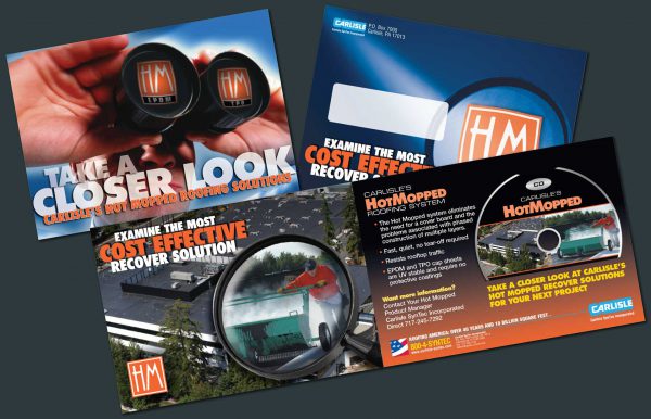Hot Mopped Roofing Self Mailer With CD