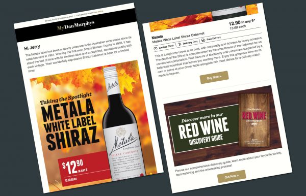 Metala White Label Shiraz