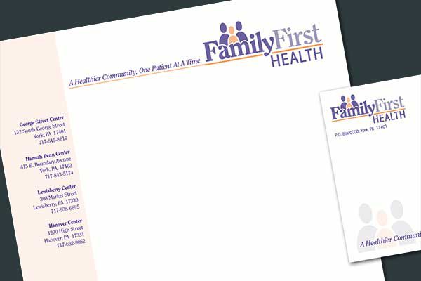 Family First Health Stationery