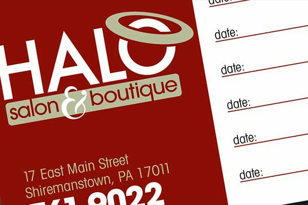 Halo Salon & Boutique Business Cards