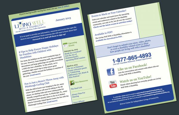 Living Well With A Disability Newsletter