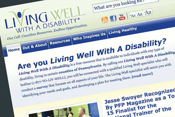 Living Well With A Disability Website