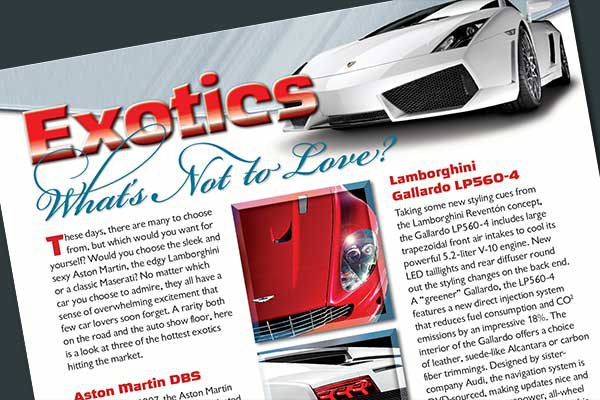 Motor Trend Auto Shows Program Book Articles