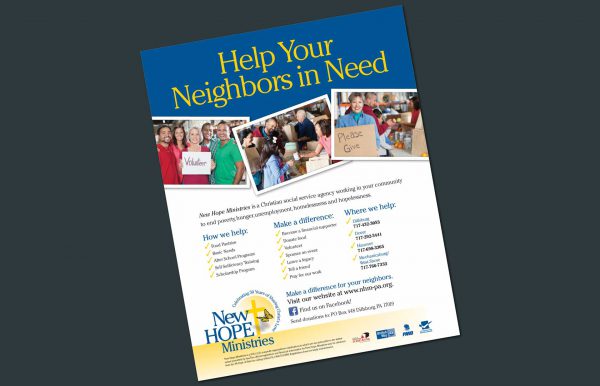 New Hope Ministries Poster