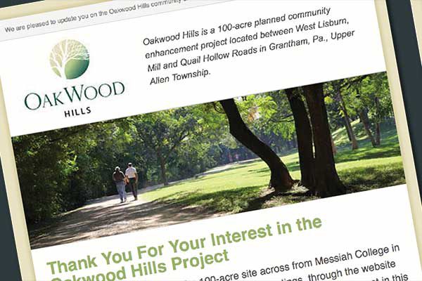 Oakwood Hills Email Newsletter