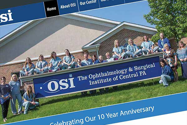 Ophthalmology and Surgical Institute of Central Pennsylvania (OSI) Website