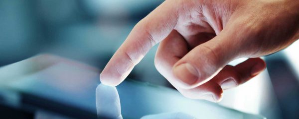 Finger Touching Digital Tablet