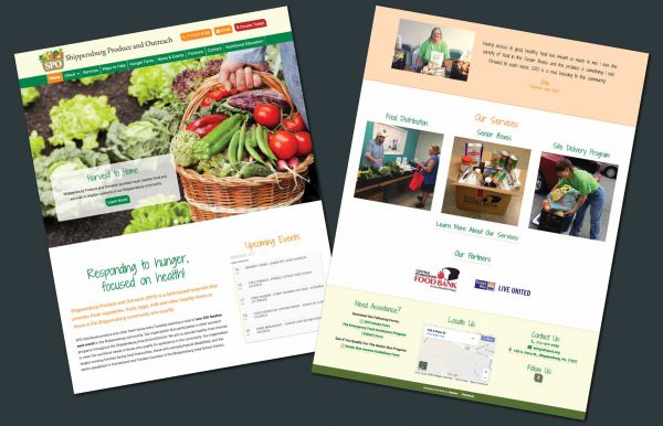 Shippensburg Produce and Outreach Website - 01