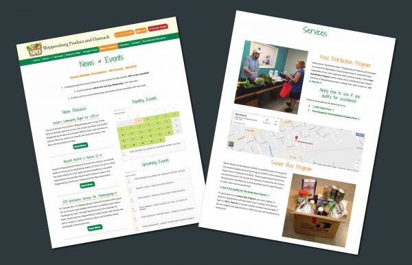 Shippensburg Produce and Outreach Website - 02