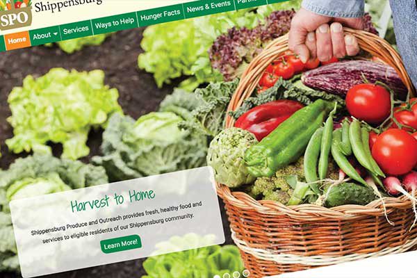 Shippensburg Produce and Outreach Website
