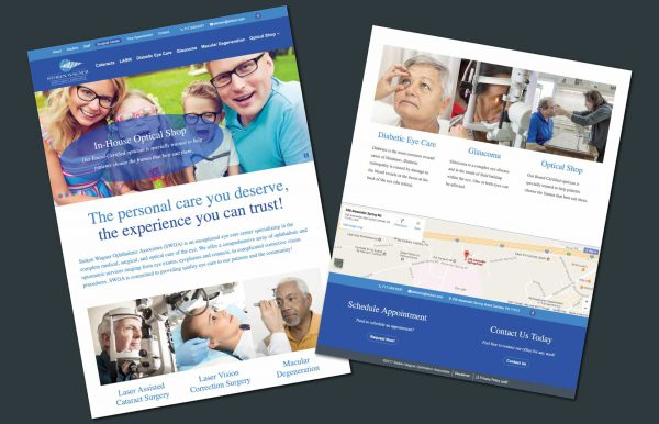 Stoken Wagner Ophthalmic Associates Website - 01