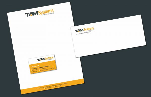 TAM Systems Stationery